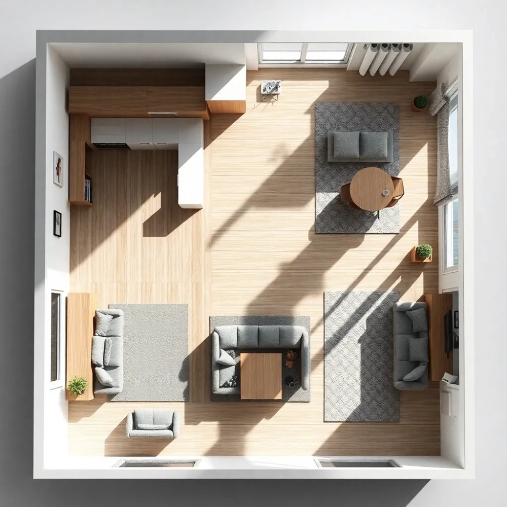 Ile kosztuje projekt mieszkania 50m2