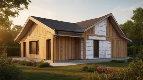 wykończenie domu na zewnątrz