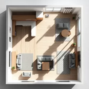 Ile kosztuje projekt mieszkania 50m2