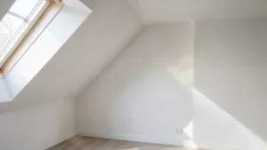 poddasze malowanie ścian